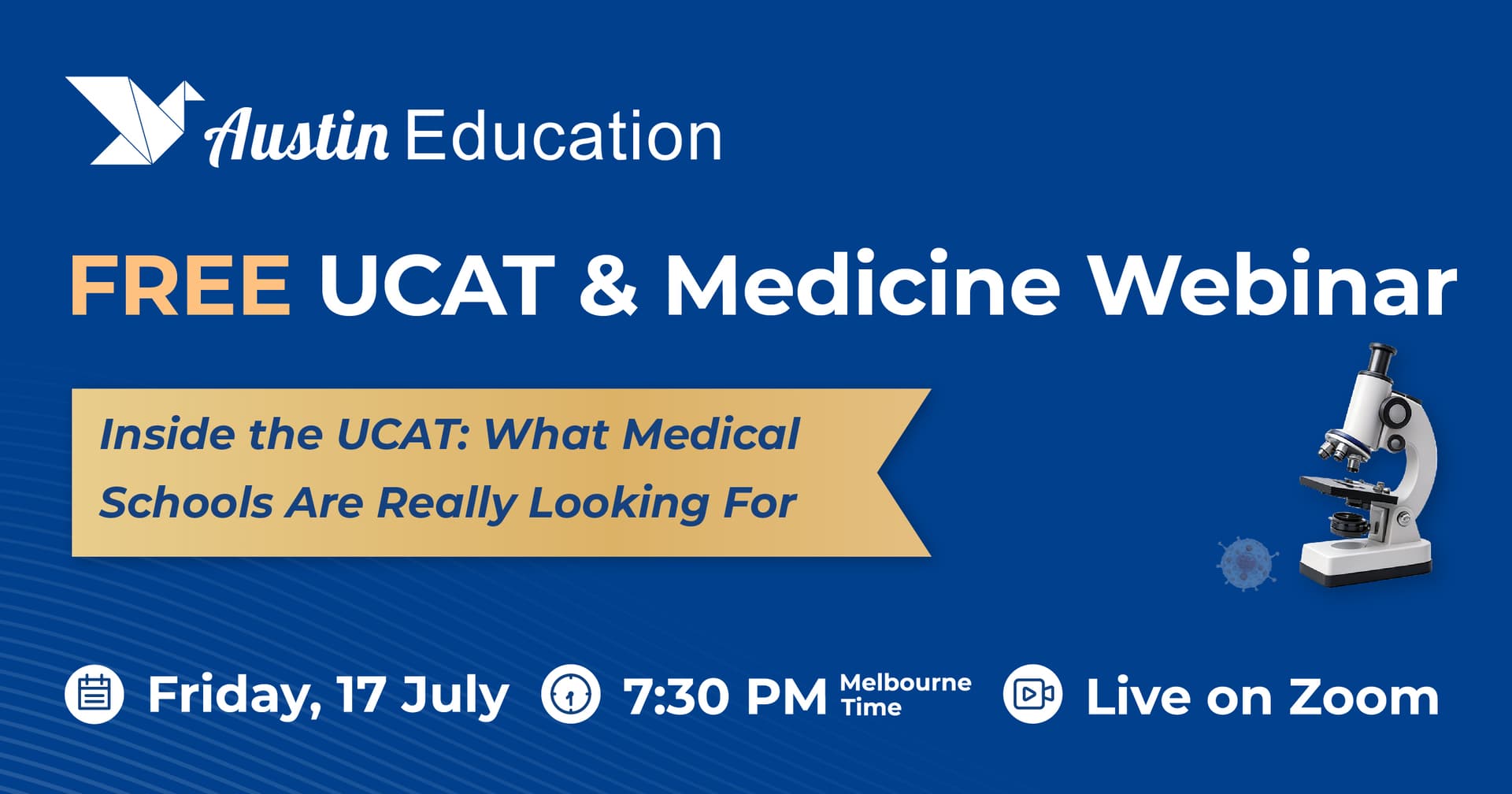 Free UCAT & Medicine Webinar: What Medical Schools Are Really Looking For