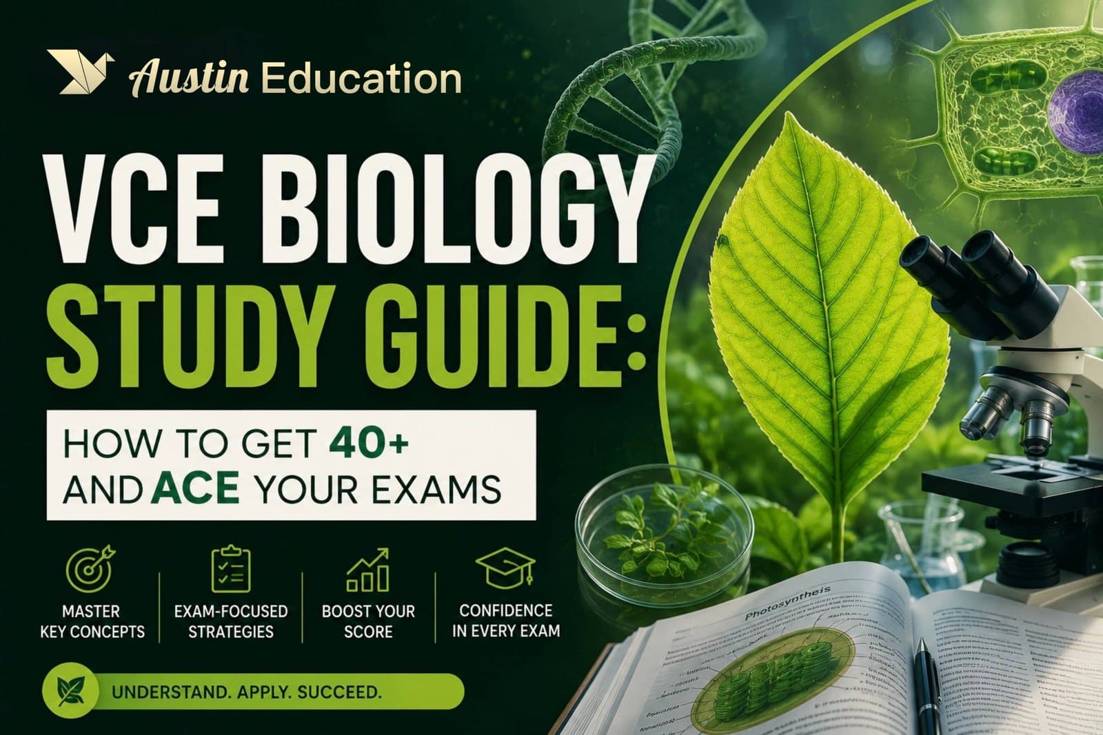 VCE Biology Study Guide: How to Get 40+ and Ace Your Exams