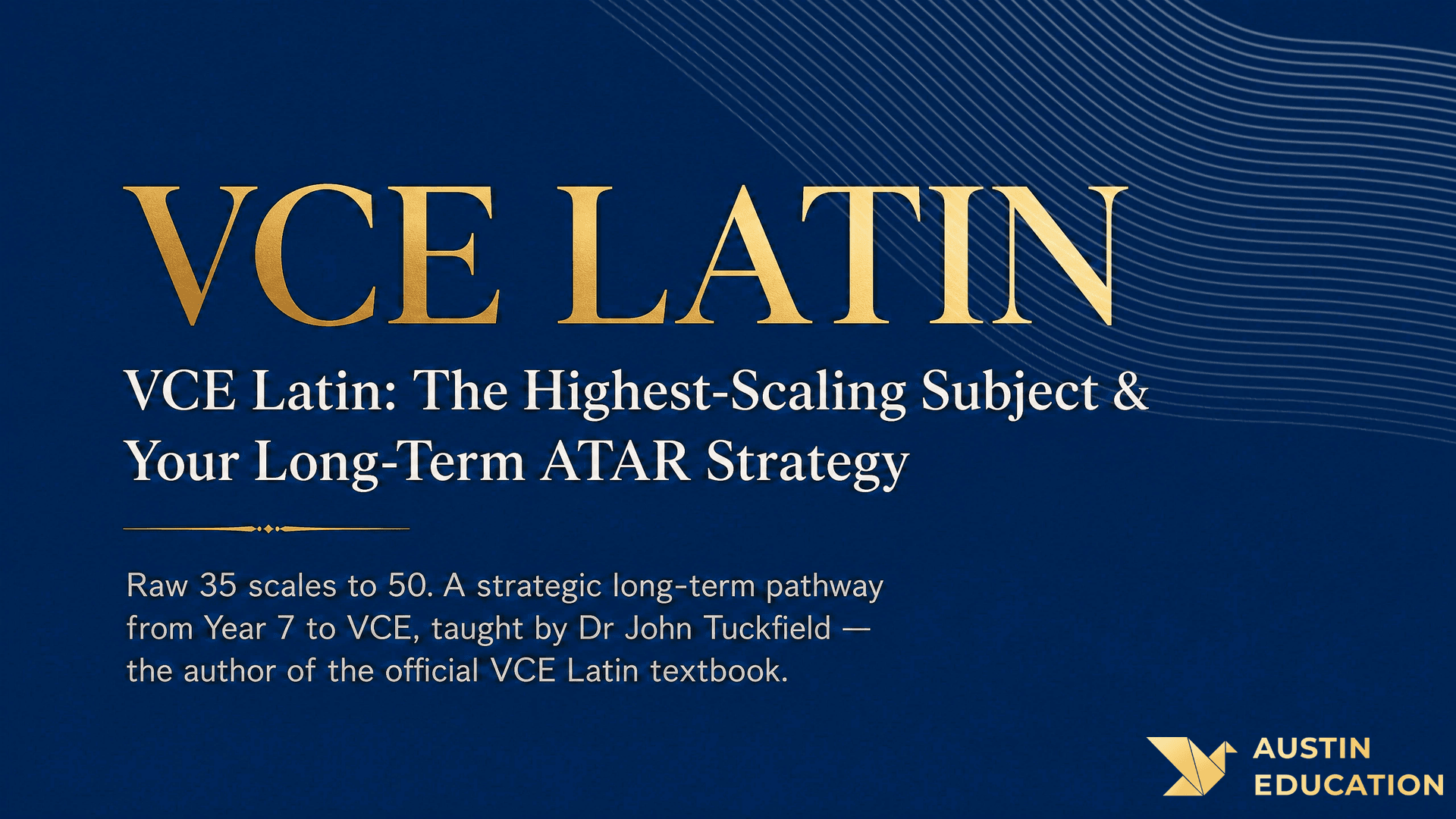 VCE Latin: The Highest-Scaling Subject & Your Long-Term ATAR Strategy