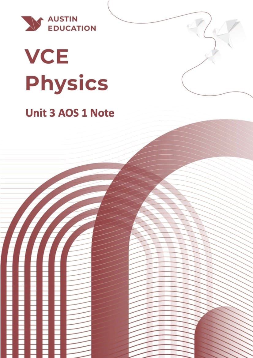 澳升教育 VCE 物理 Unit 3 AOS 1 讲义封面
