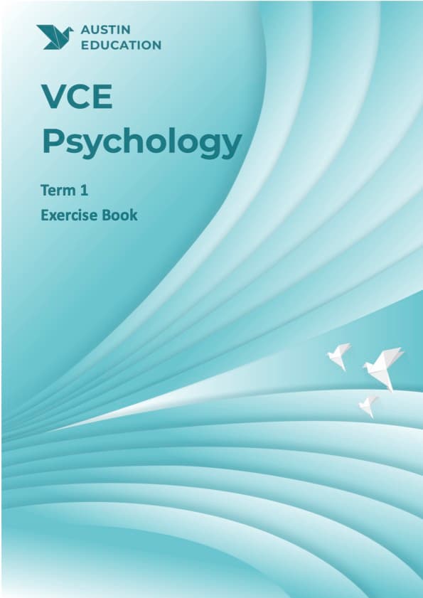澳升教育 VCE 心理学 Term 1 练习册封面