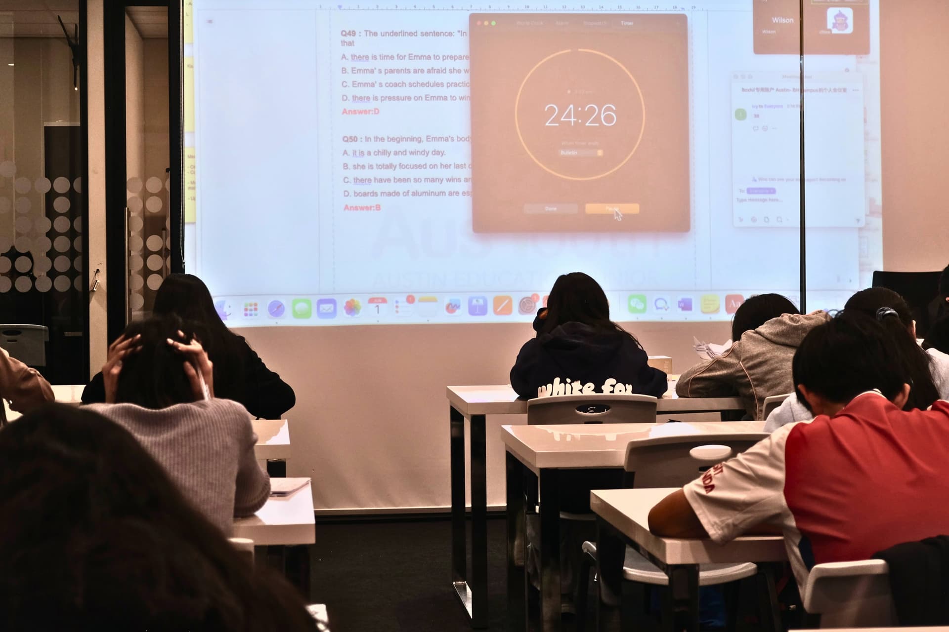 Exam Preparation and Mock Testing