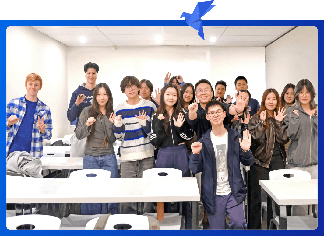 Students learning at Austin Education