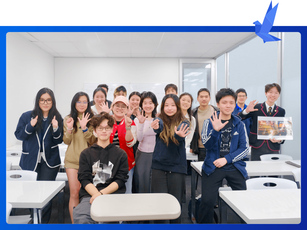 Students learning at Austin Education