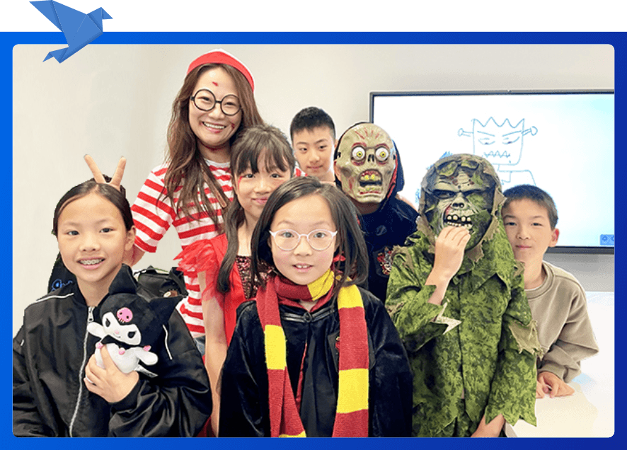 Students learning at Austin Education