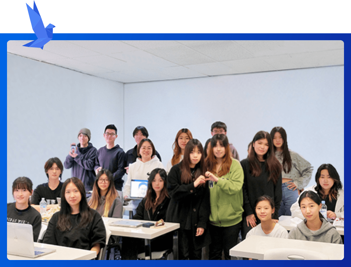 Students learning at Austin Education